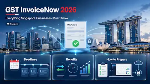 GST InvoiceNow 2026 : Everything Singapore Businesses Must Know. Deadlines, Benefits, & How to Prepare