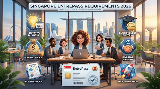 Singapore EntrePass Requirements 2026: Updated Guide for Entrepreneurs