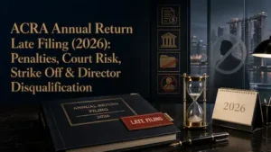 acra annual late filing