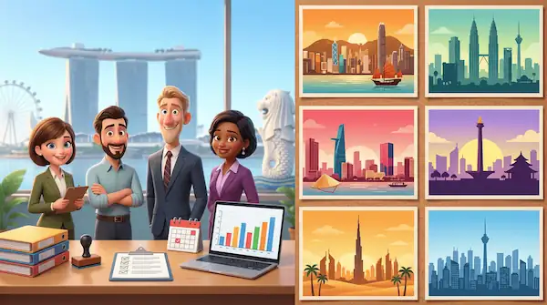 incorporate business across Asia
