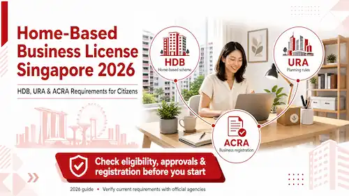 Home-Based Business License Singapore 2026: HDB, URA & ACRA Requirements for Citizens