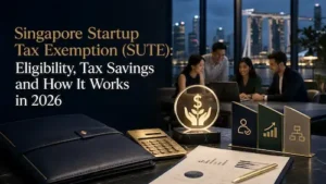 Singapore Startup Tax Exemption (SUTE): Eligibility, Tax Savings and How It Works in 2026