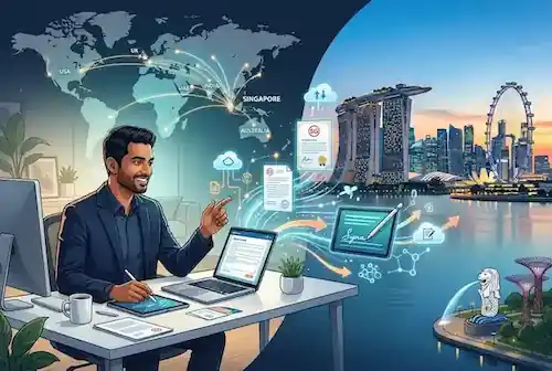 an Foreigners Register a Singapore Company Without Visiting Singapore?