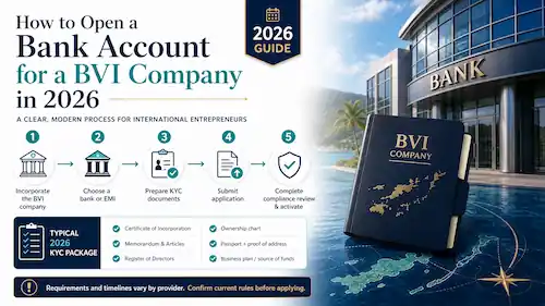 How to Open a Bank Account for a BVI Company in 2026