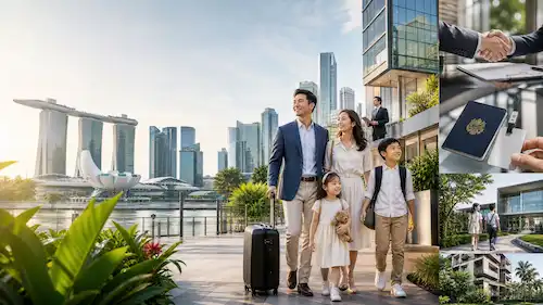 Relocating Your Family and Business to Singapore: Company Setup, Work Passes, education & Housing.