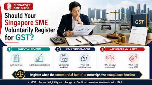 Should Your Singapore SME Voluntarily Register for GST?