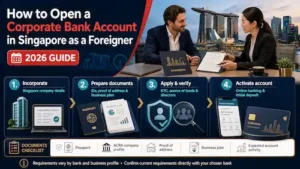 How to Open a Corporate Bank Account in Singapore as a Foreigner (2026)