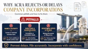 Why ACRA Rejects or Delays Company Incorporations: Common Pitfalls & How to Fix Them