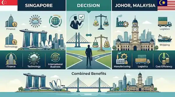 Should Your Business Set Up in Singapore, Johor, or Both